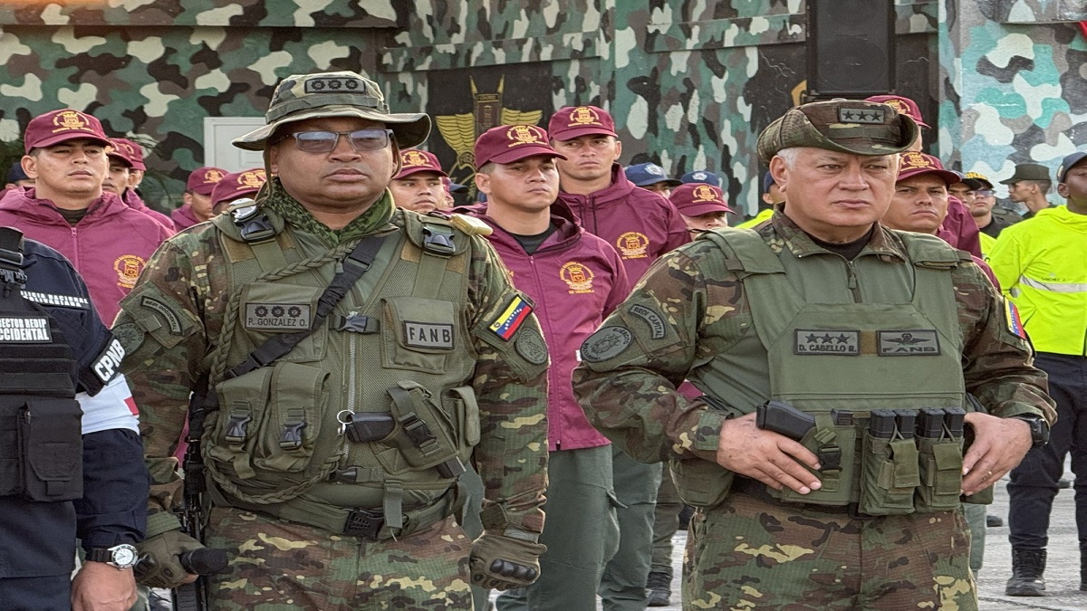 Fuerzas venezolanas abaten a líder criminal vinculado a extrema derecha en terrorismo postelectoral 3 diosdado cabello ejercicio escudo bolivariano 2025