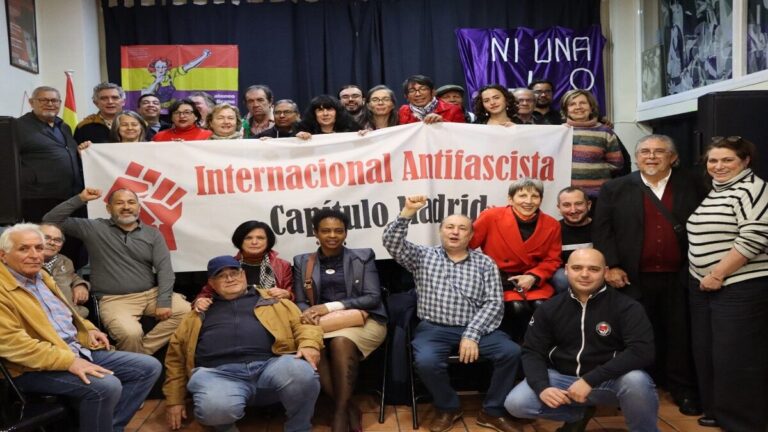 Internacional Antifascista Capítulo Madrid repudia acciones antidemocráticas de Edmundo González Urrutia 1 madrid 1
