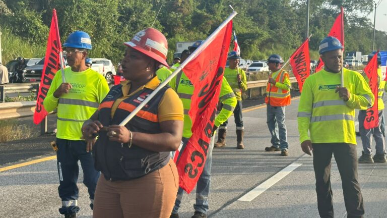 Panameños se movilizan contra intenciones expansionistas de Trump 1 protesta en panama