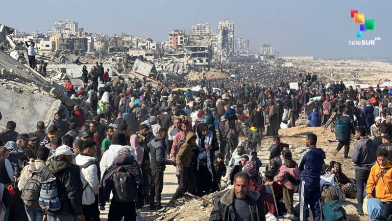 En imágenes: Palestinos desplazados retornan al norte de Gaza 1 retorno gaza0