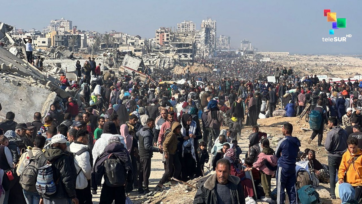 En imágenes: Palestinos desplazados retornan al norte de Gaza 6 retorno gaza0