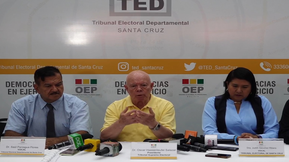tribunal supremo electoral de bolivia