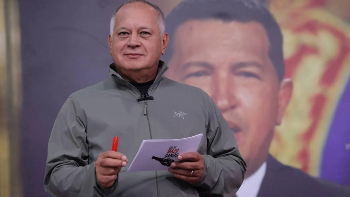 venezuela diosdado cabello programa con el mazo dando