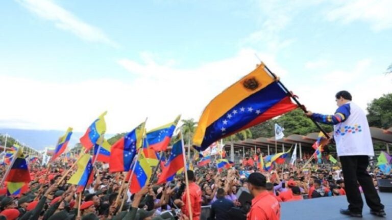 venezuela presidente nicolas maduro apoyo popular