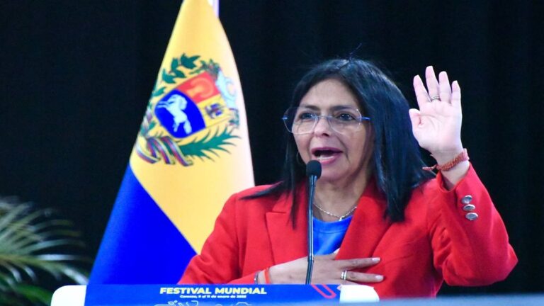 vicepresidenta delcy rodriguez foto albatcp