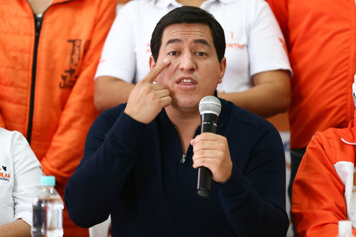 Revolución Ciudadana alerta sobre potenciales irregularidades electorales en Ecuador 6 133467 andres 20arauz 20efe