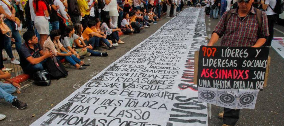 Continúan los asesinatos de líderes sociales en Colombia 5 6578c4108c73d