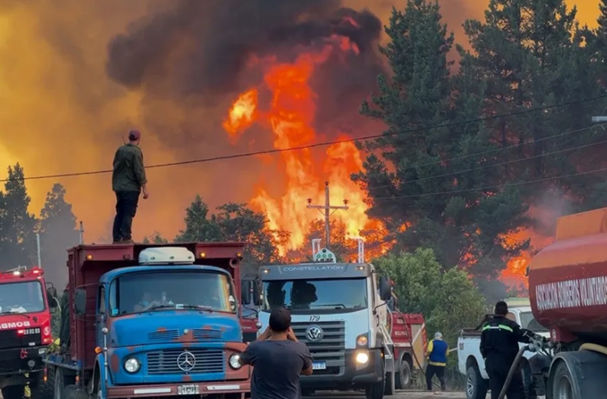argentina incendios 2025 patagonia