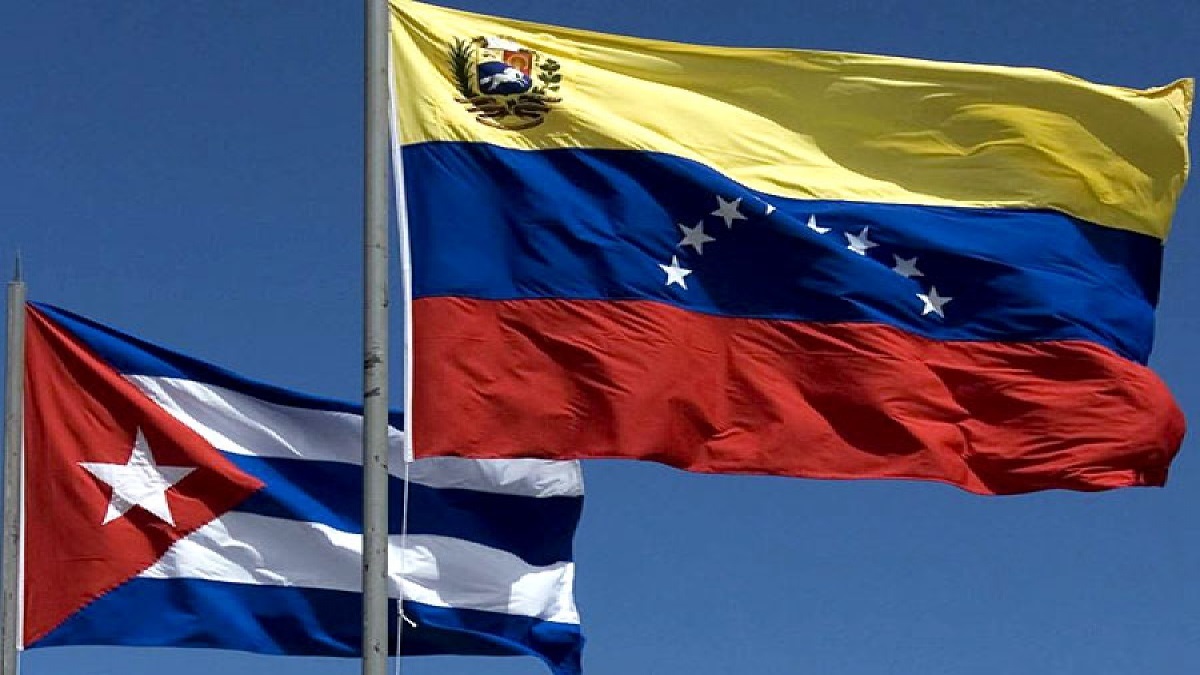 banderas venezuela cuba foto cubahora