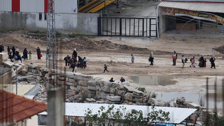 cisjordania desplazados