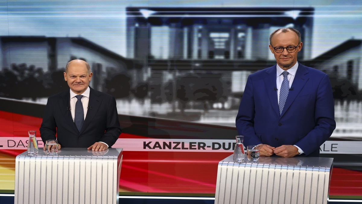Migración y economía centran el último debate entre Scholz y Merz en Alemania 7 elecciones alemania efe