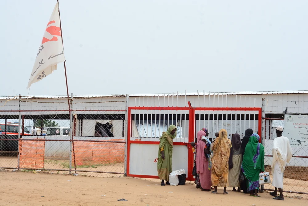 Programa Mundial de Alimentos cesa sus actividades en Sudán 5 hospital en zamzam sudan