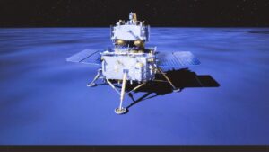 la sonda china chang e 6 aterriza en la cara oculta de la luna para traer muestras