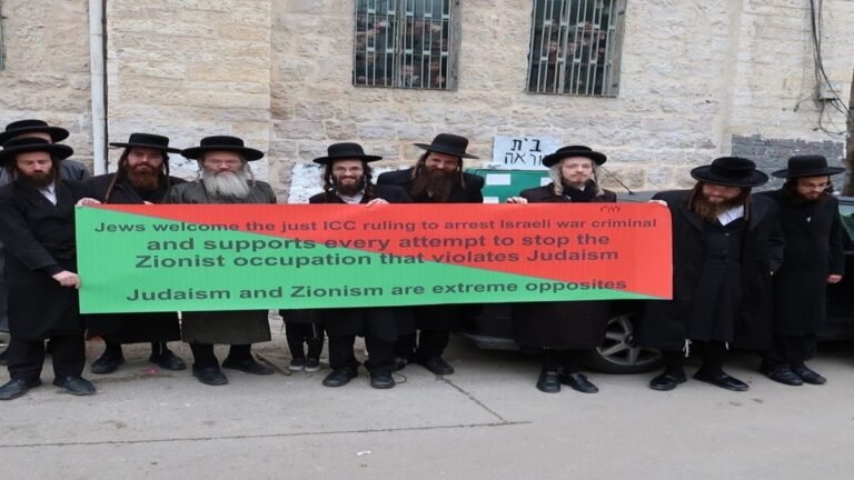 Manifestantes antisionistas rechazan visita de Netanyahu a EE.UU. 1 manifstacion washington
