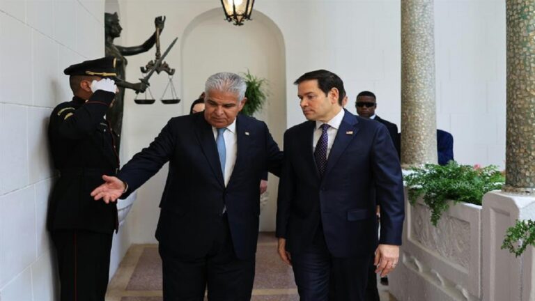 panama presidente jose raul mulino encuentro secretario estado eeuu marco rubio foto efe