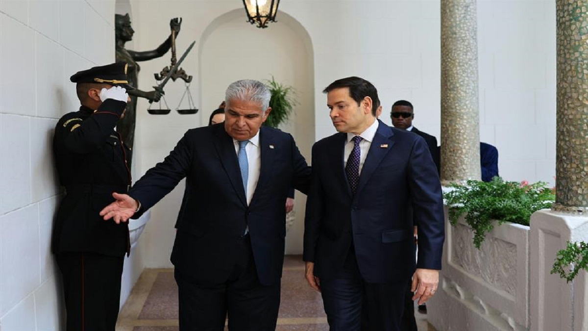 Panamá auditará acuerdo con China y se inclina a Estados Unidos 2 panama presidente jose raul mulino encuentro secretario estado eeuu marco rubio foto efe