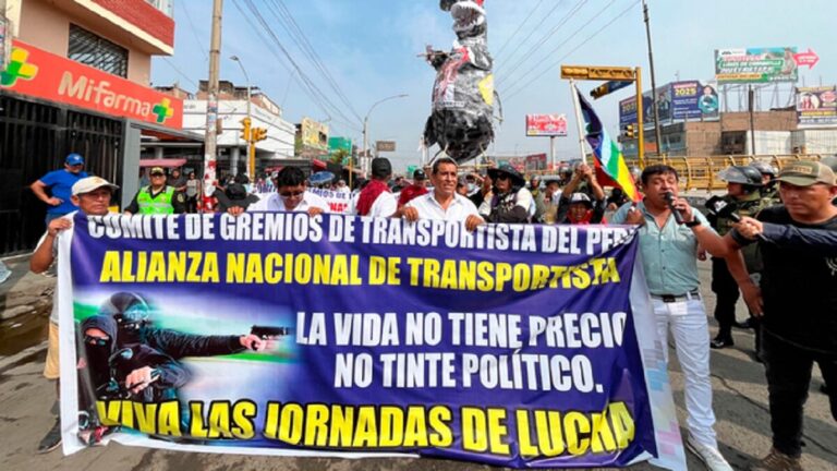 peru paro transportistas foto la republica