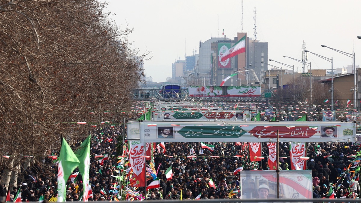 Irán celebra aniversario 46 de la Revolución Islámica con multitudinarias marchas 1 revolucion islamica 6
