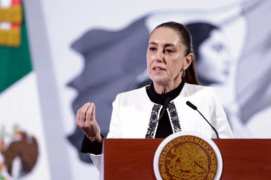Sheinbaum denunció injerencia externa usando informe del NYT sobre drones militares de EE.UU. 8 sheinbaumm jpj