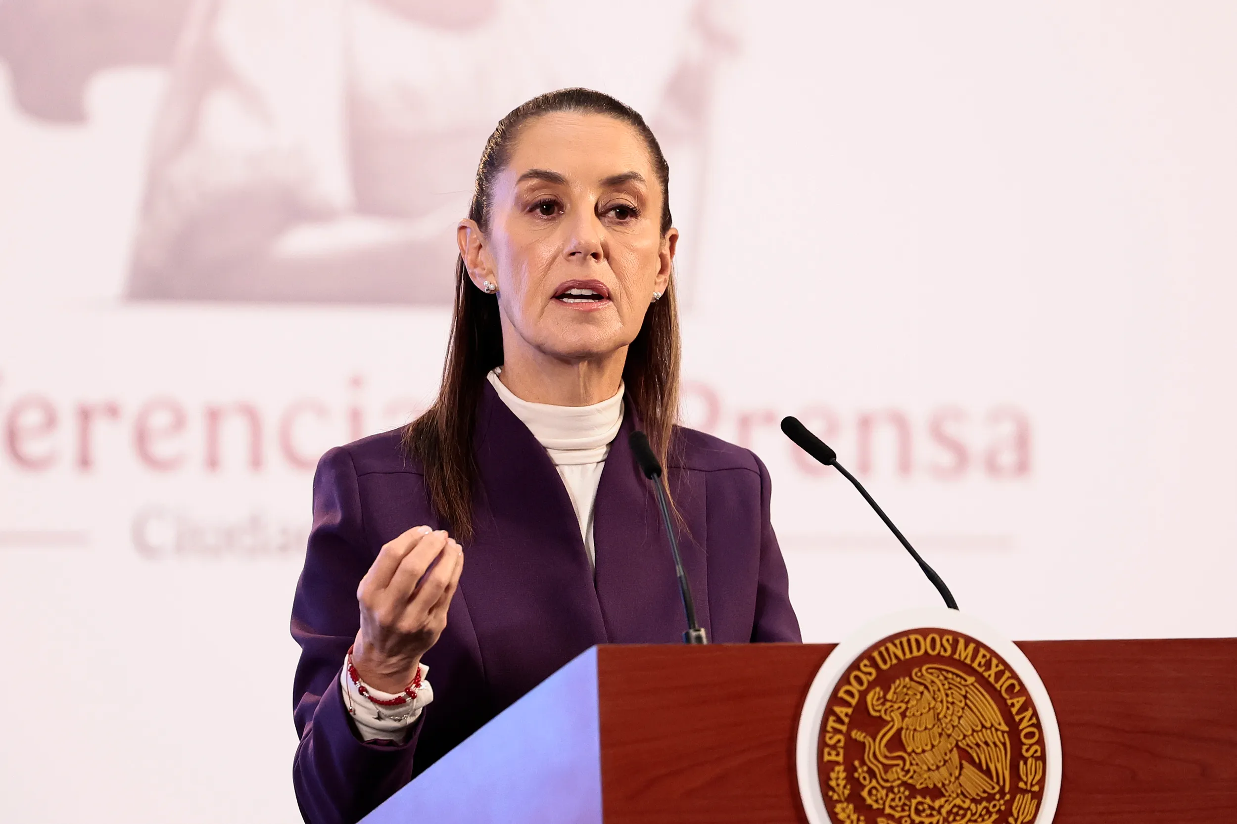 Presidenta Sheinbaum instó a Estados Unidos a priorizar el T-MEC frente a medidas arancelarias 9 sheinbaummm