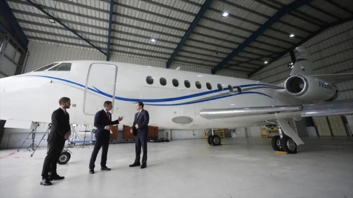venezuela avion robado por eeuu en republica dominicana foto hispantv