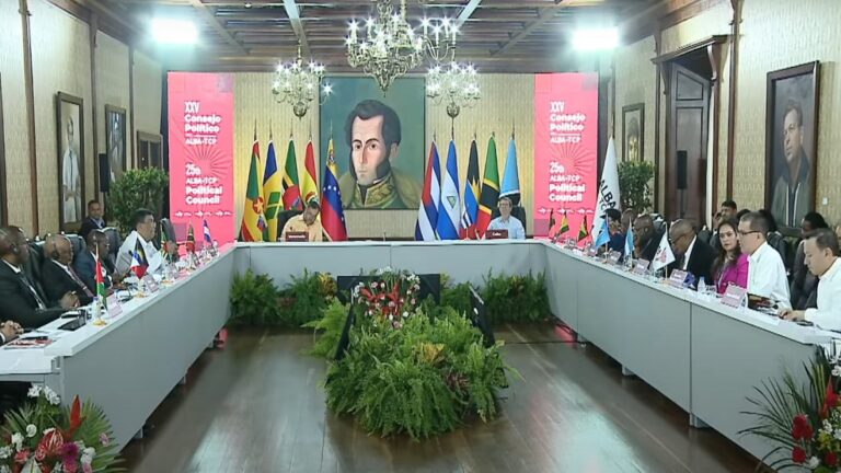 Consejo Político del ALBA-TCP debate sobre agresiones imperialistas contra los pueblos de la región 22 alba tcp vista general consejo politico