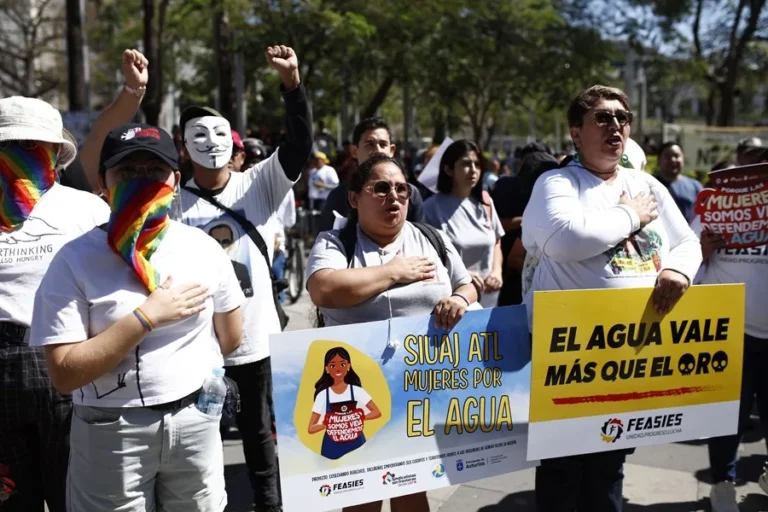 Salvadoreños se movilizan en rechazo a la minería metálica 1 ame1939 el salvador mineria