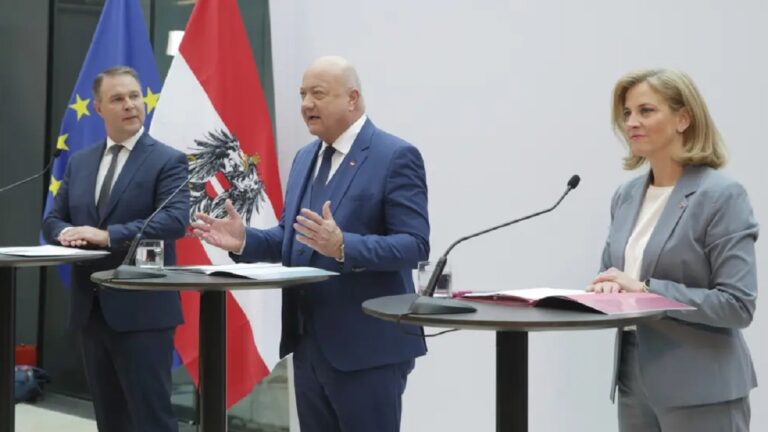 Bases de partido liberal apoyan Gobierno de coalición en Austria ante repunte de ultraderecha 1 austria lideres partidos gobierno de coalicion foto el heraldo