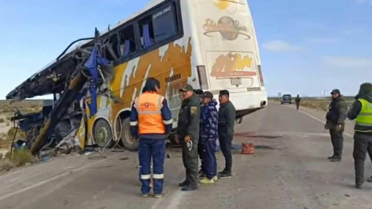 bolivia accidente autobus