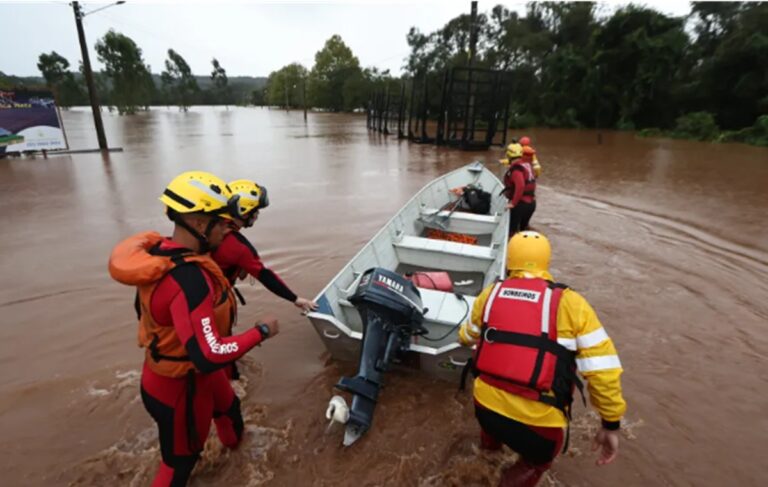 Crisis climática: Estado de emergencia en ocho ciudades brasileñas por inundaciones 1 brasil efe lluvias