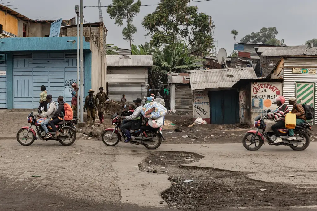 desplazados por el conflicto en rdc