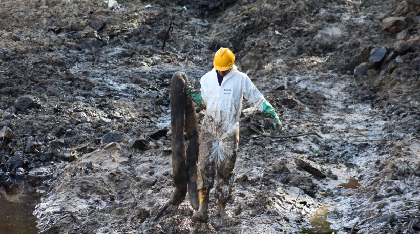 Derrame de Crudo Ecuador