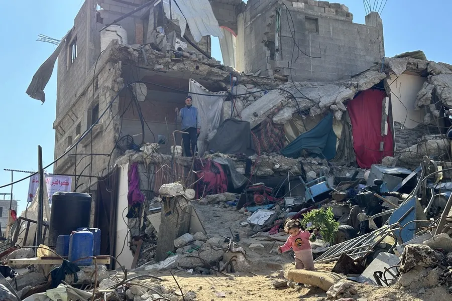 gaza escombros