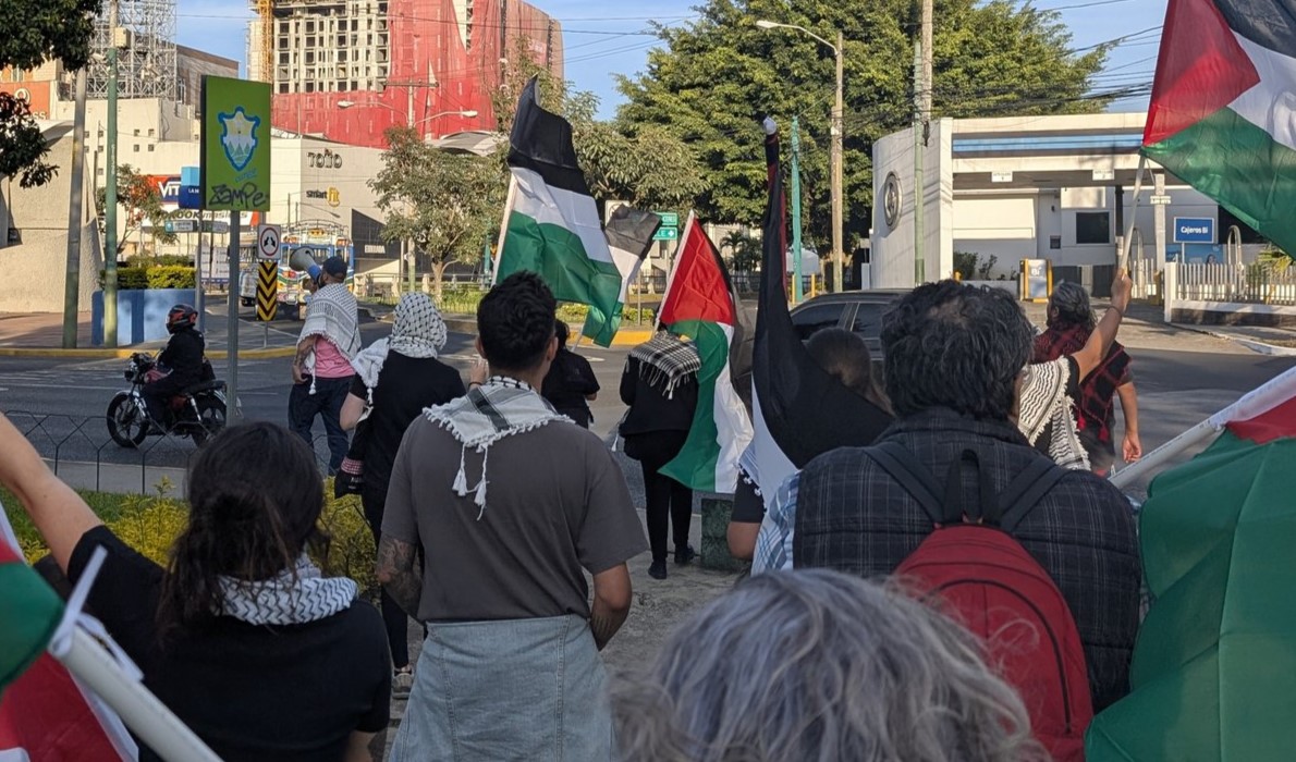 Manifestantes en Guatemala exigen el cese al fuego en Gaza 6 gmrm ovw8aaqfyw