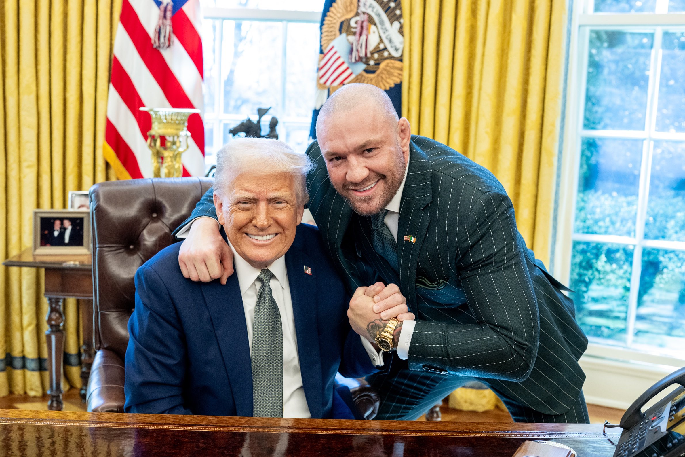 Irlanda: Luchador McGregor tiene la intención de postularse para la presidencia tras visitar a Trump 7 gmrucquwuaarcml