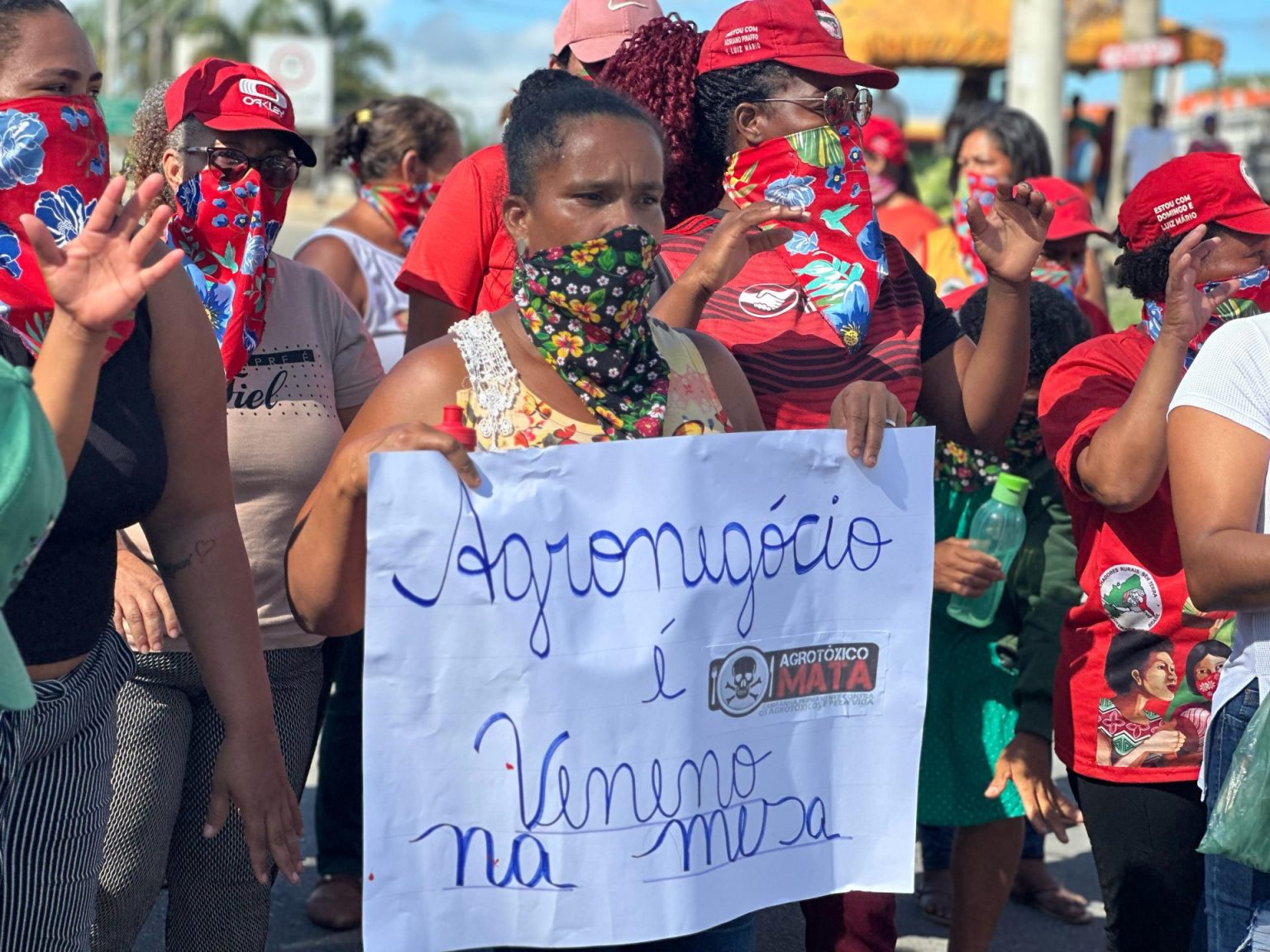 Mujeres Sin Tierra lideran movilización nacional contra el agronegocio y la crisis ambiental 8 jornada mulheres extremo sul daniel violal 2 1536x1152 1