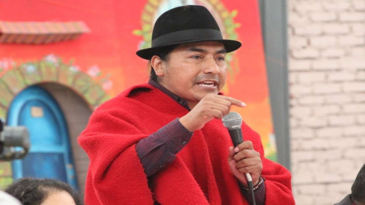 Conaie denuncia entrega del campo Sacha a consorcio foráneo por Gobierno de Ecuador 5 leonidas iza