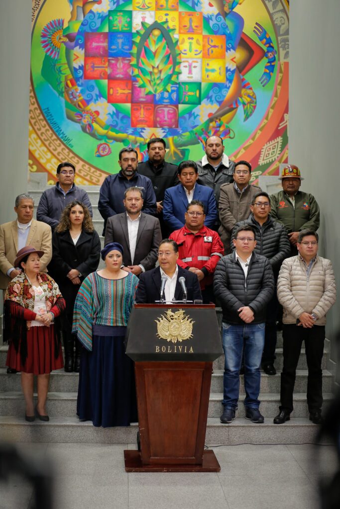 Gobierno boliviano anuncia medidas para enfrentar problema en provisión de combustibles 7 luis arce bolivia
