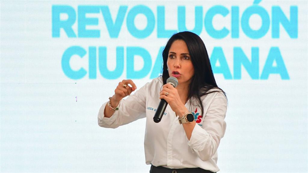 Revolución Ciudadana invita a mesa de diálogo a favor de la unidad para construir el Ecuador 8 luisa gonzalez 1 2 3