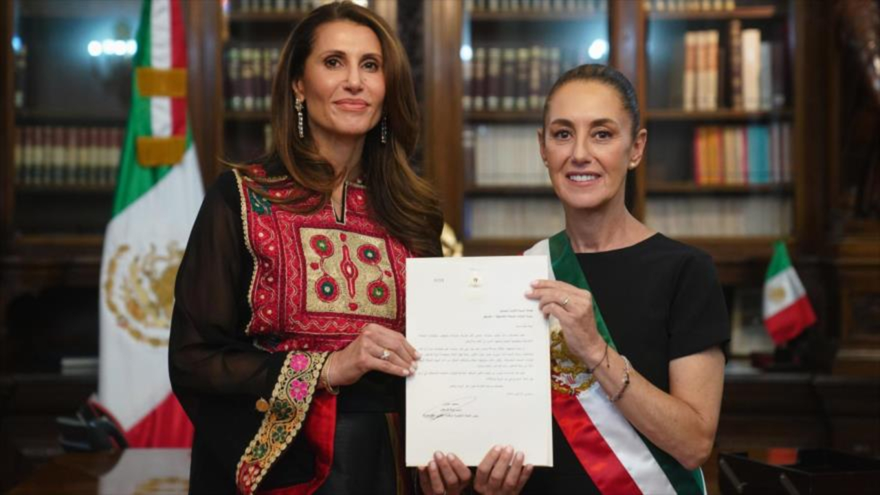 México reconoce oficialmente al Estado de Palestina y recibe a su embajadora 2 mexico 3