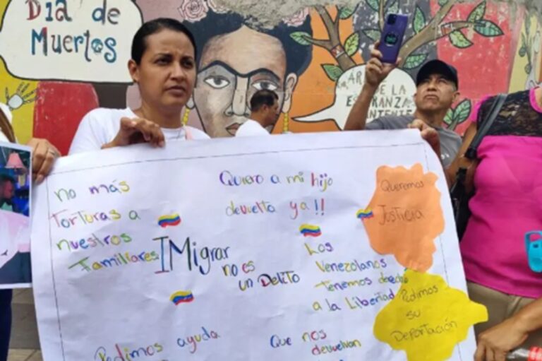 Antifascistas de Guatemala rechazan secuestro de migrantes venezolanos en El Salvador 1 Megrantes Venezuela