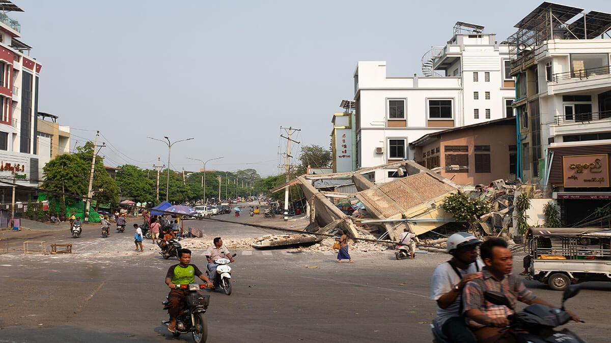 ONU estima que 20 millones de personas resultaron afectadas por el sismo en Myanmar 10 myanmar sismo 1