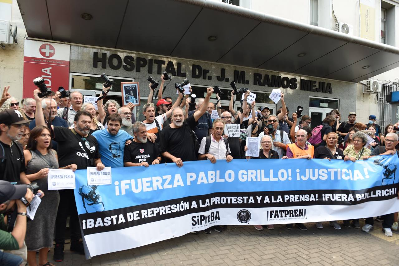 Pablo Grillo muestra leve movilidad a una semana de ser baleado en represión policial argentina 3 photo 5100611699857272129 y