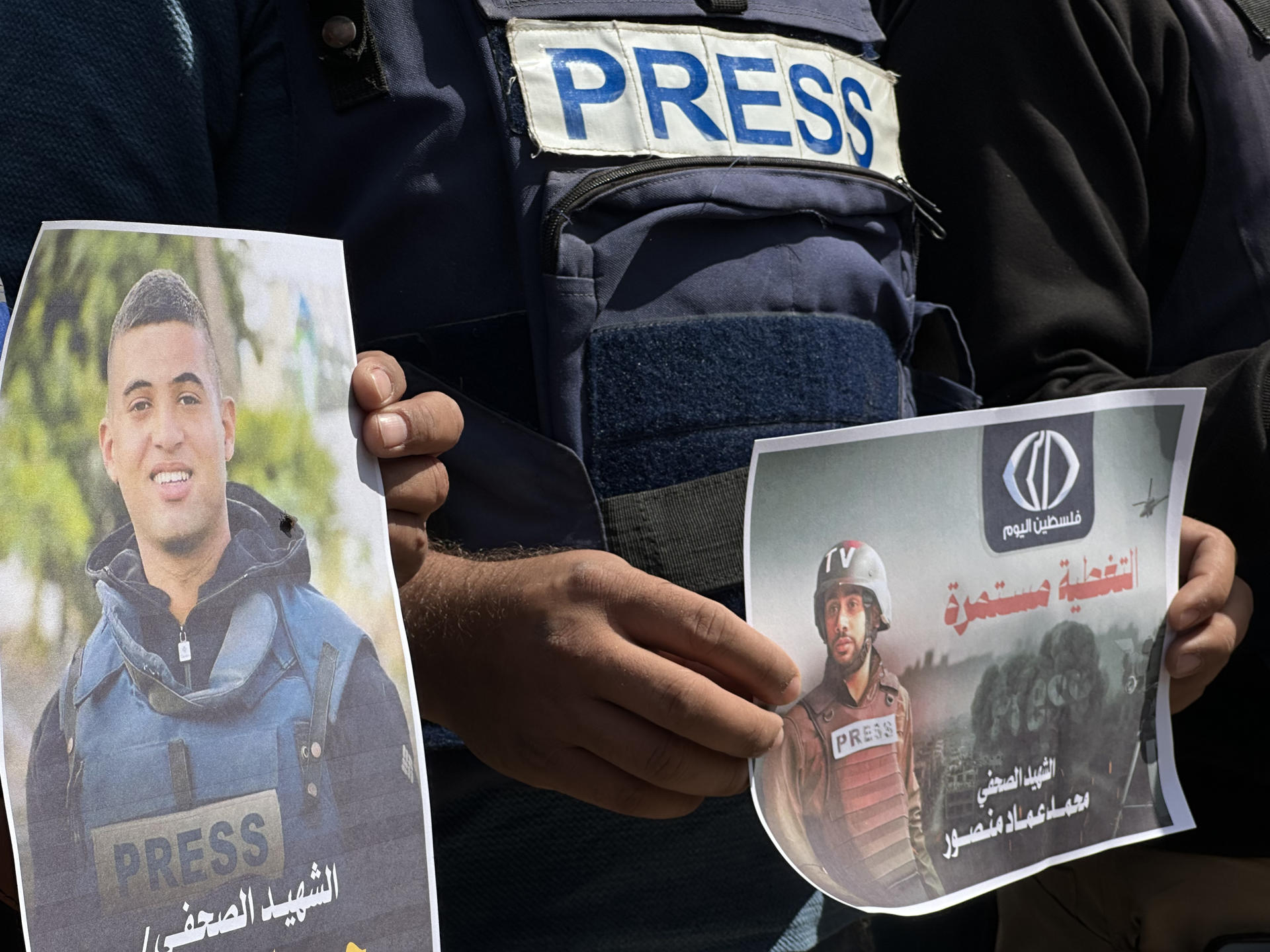 Gaza, donde el periodismo es una sentencia de muerte 10 8022677543001w