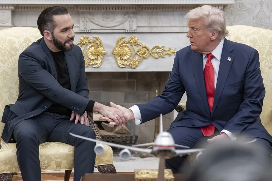 Presidente Bukele reitera su apoyo a EE.UU. en deportaciones masivas 1 bukele trump