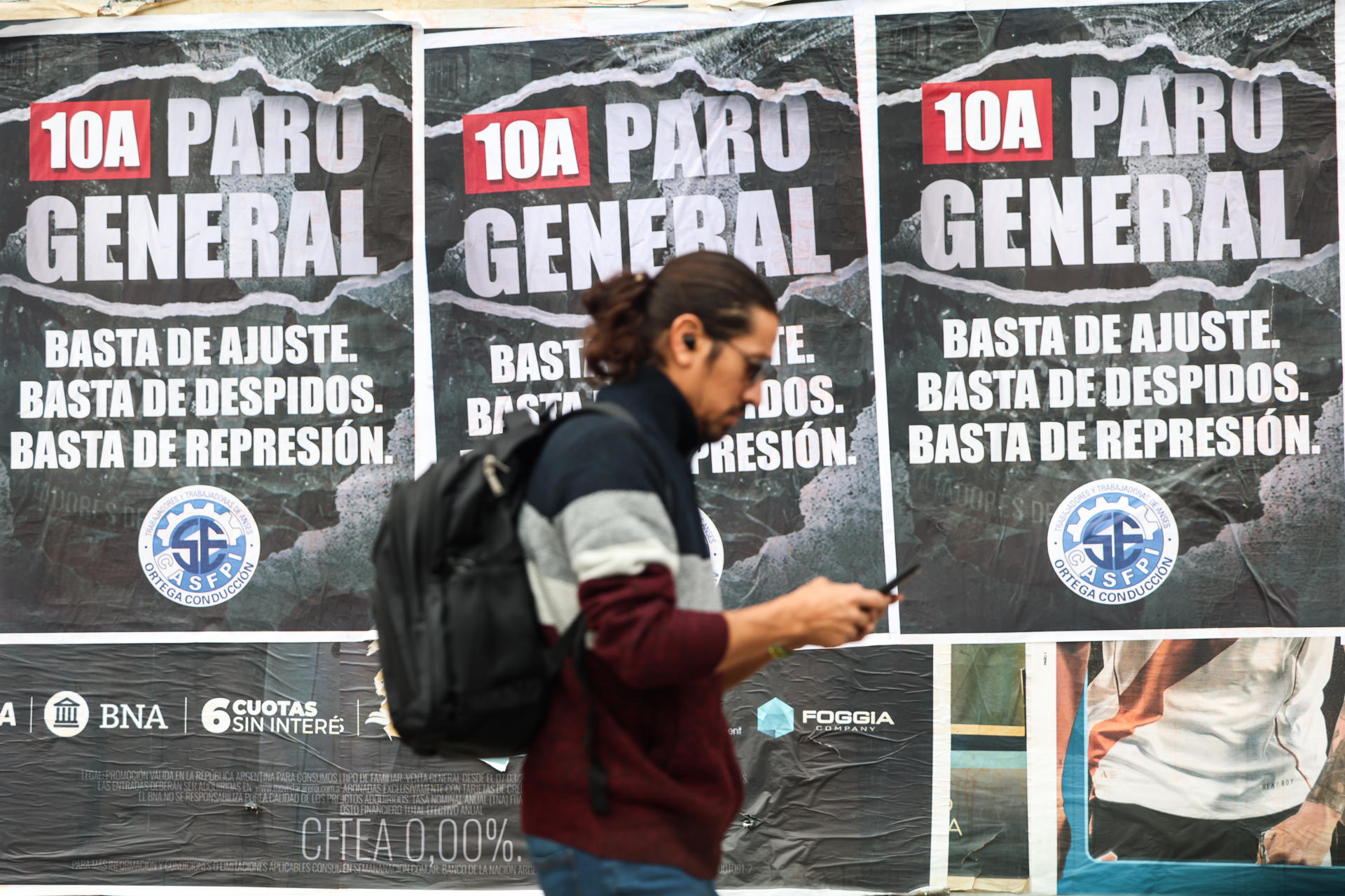 Argentinos mantienen huelga general contra políticas de ajuste y destrucción de Milei 10 cb04d59c925ef3253643a6425bffdd0d0f40b151w