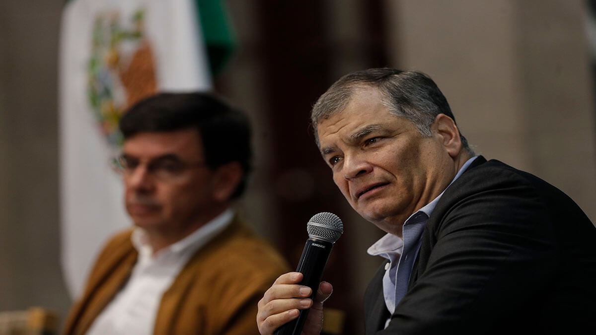 Expresidente Rafael Correa cuestiona resultados de la segunda vuelta en Ecuador 2 ecuador rafael correa