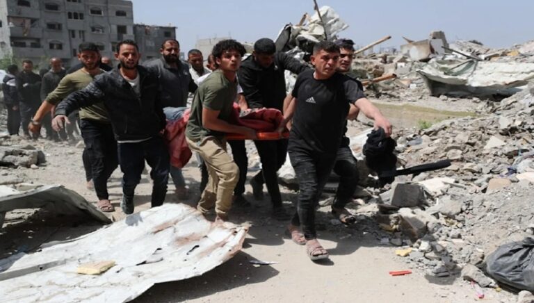 Ocupantes israelíes asesinan a 26 palestinos durante recientes ataques contra Gaza 1 gaza genocidio israel foto al mayadeen