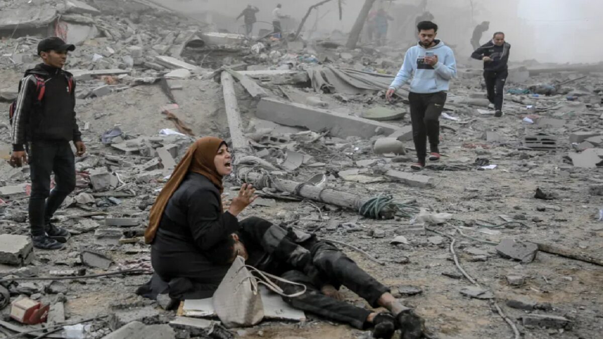 gaza genocidio tel aviv palestinos foto wafa