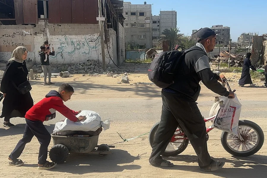 gaza rafah evacuacion